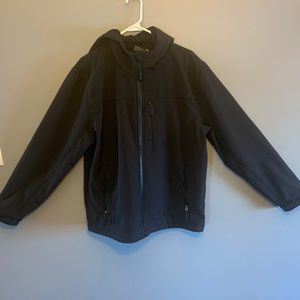 Black fall jacket , SZ MED